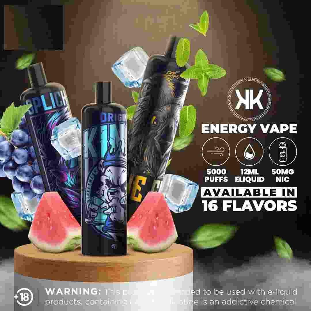 Kk TOBACCO Energy Rechargeable 10000 Puffs