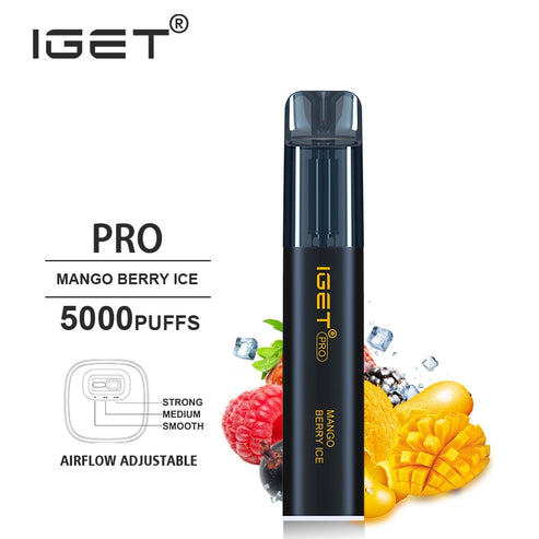 IGET Pro Mango Berry Ice (5000 Puffs) – Vape House