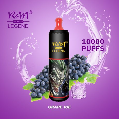 RANDM TORNADO Legend Grape Ice - 10000 Puffs