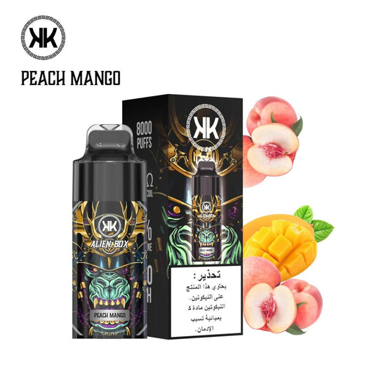 KK Alien Box - Peach Mango (8000 Puffs) - Vape House