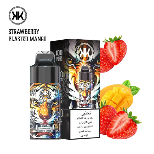 KK Alien Box - Strawberry Blasted Mango (8000 Puffs) - Vape House