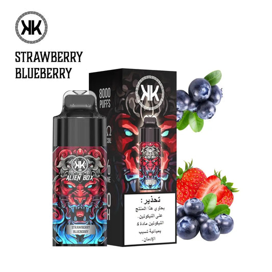 KK Alien Box - Strawberry Blueberry (8000 Puffs) - Vape House