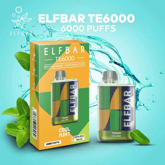 ELF BAR TE6000 - Cool Mint (6000 Puffs)
