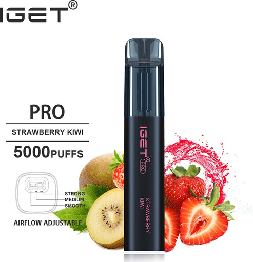 IGET Pro Strawberry Kiwi (5000 Puffs)