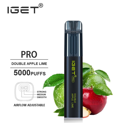 IGET Pro Double Apple Lime (5000 Puffs)