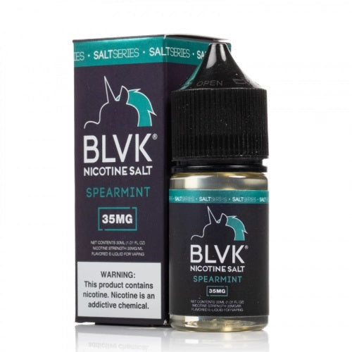 BLVK Unicorn Nicotine Salt - Spearmint - Vape House