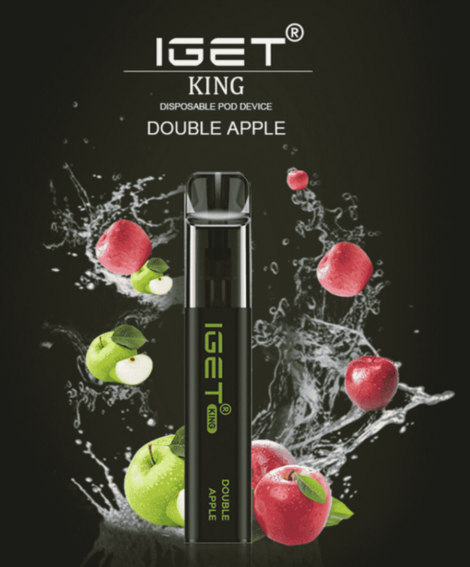 IGET King Vape - Double Apple (2600 Puffs)