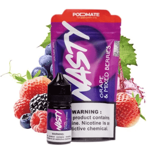 Nasty PodMate Nic Salt - Grape & Mixed Berries - Vape House